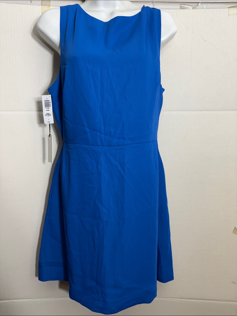 Aritzia Babaton Sleeveless Mini Dress light birch Spectre Dress 7246